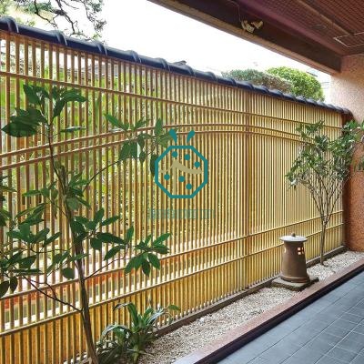 Theme Park Synthetic Bamboo Fence Poles